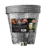 Pit Boss Grease Bucket Foil Liners – 6 Pack