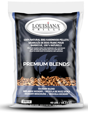 LG Hickory Blend Food Grade Wood Pellets - 40LB